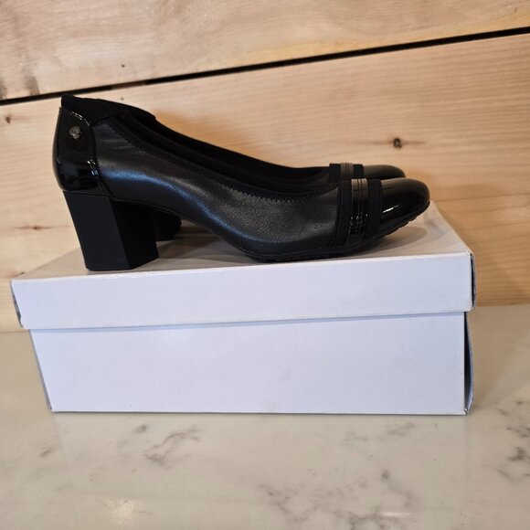 Anne Klein Sport Guardian Leather Heel Womens 9 NEW - Picture 1 of 11